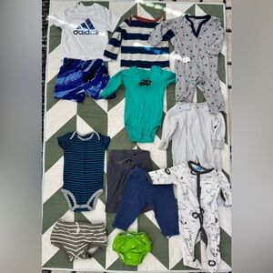 Baby Boy Clothing Bundle, 3-6 Months